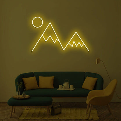 Mountain Peaks Led Neon Sign | Shineneon