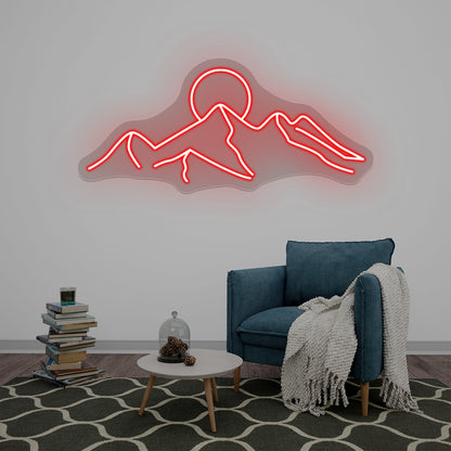 Mountain Range Led Neon Sign | Shineneon