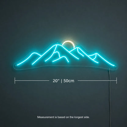 Mountain Range Sofa Neon Sign LED Neon Sign size image