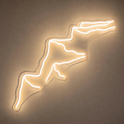 Mountain Ridge Vintage LED Neon Sign - Shineneon