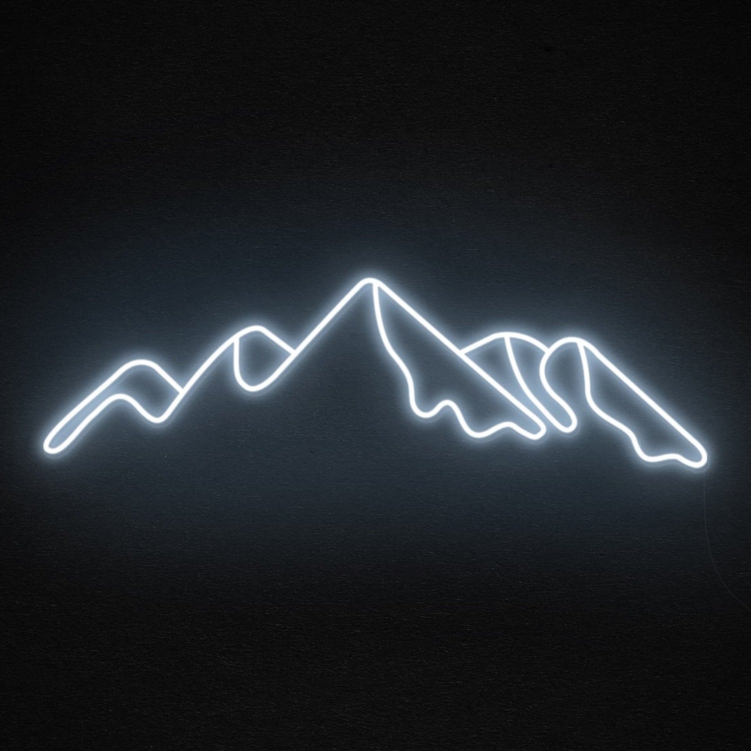 Mountain Skyline Led Neon Sign Wall Art | Shineneon