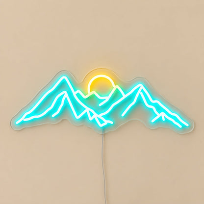 Mountain Sun LED Neon Sign - Shineneon