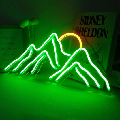Mountain Top Sunrise Neon Light - Shineneon