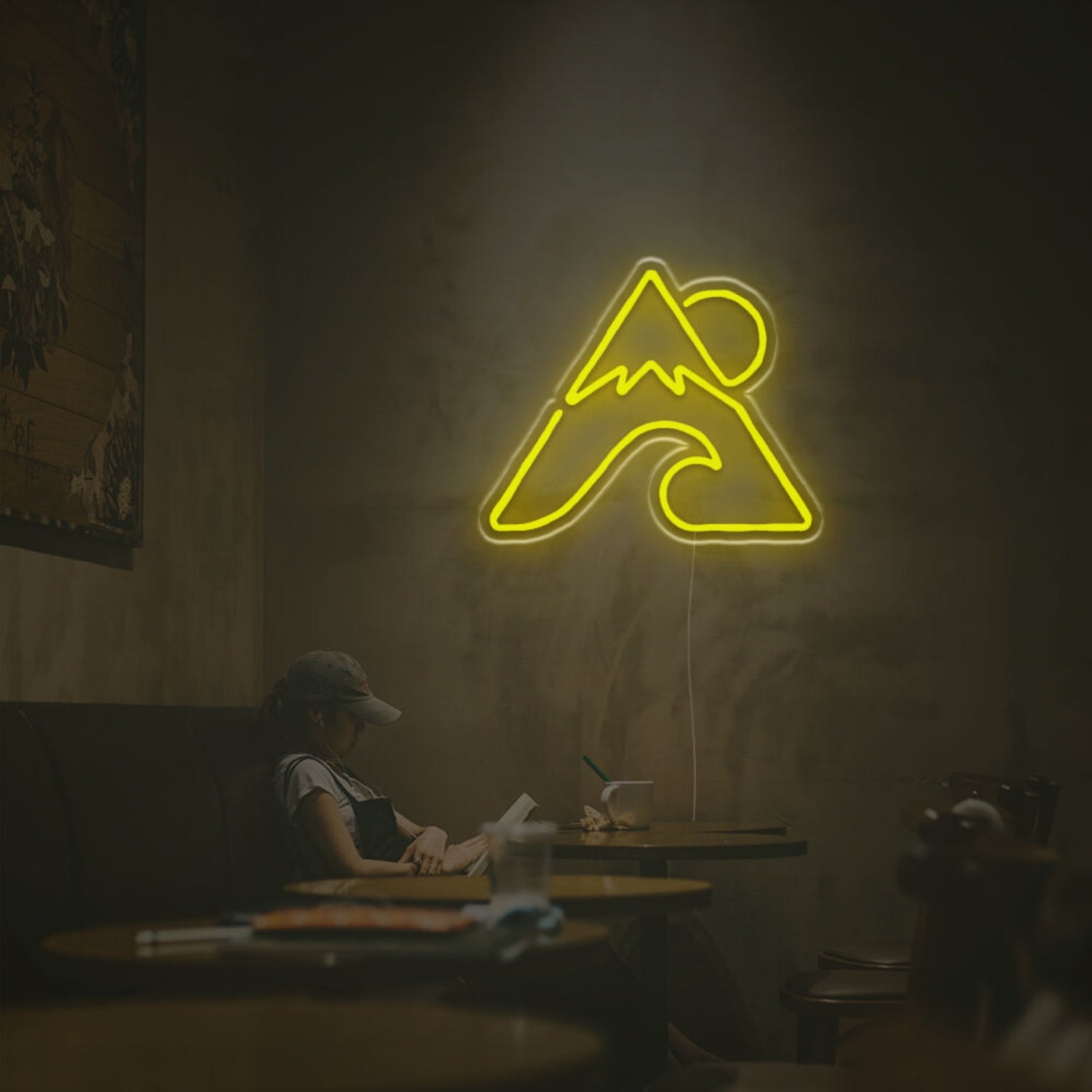 Moutain And Sun Led Neon Sign | Shineneon