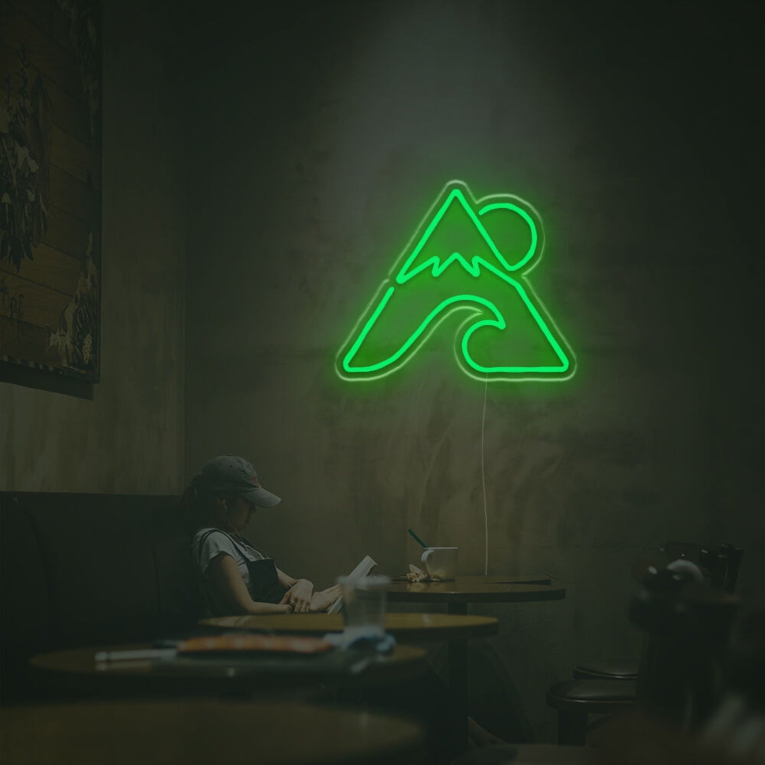 Moutain And Sun Led Neon Sign | Shineneon