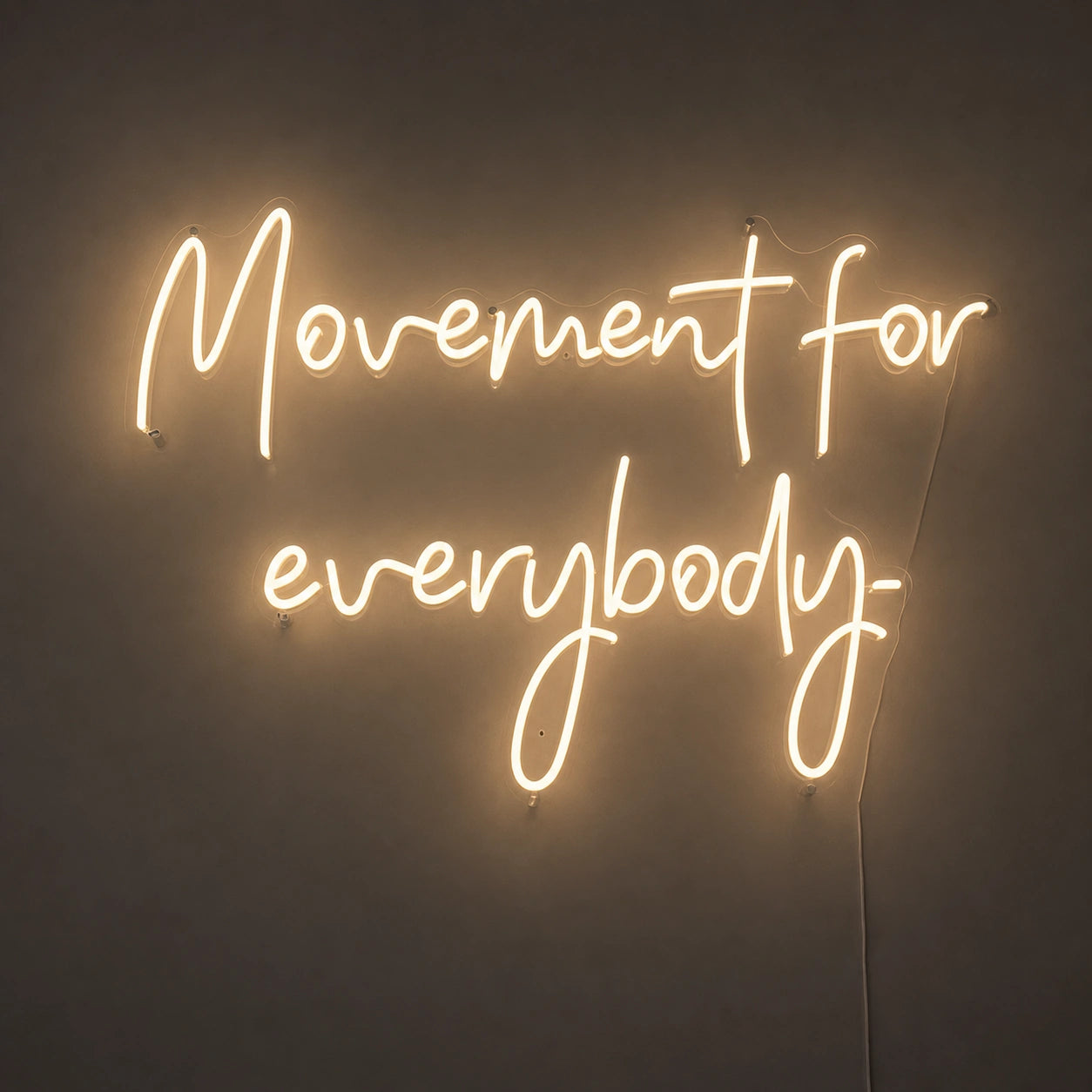 Movement For Everybody LED Neon Sign Man Cave Neon Sign main product image