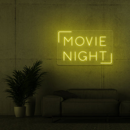 Movie Night Led Neon Sign | Shineneon