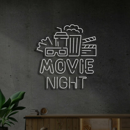 Movie Night Neon For Cinematic Evenings | Shineneon