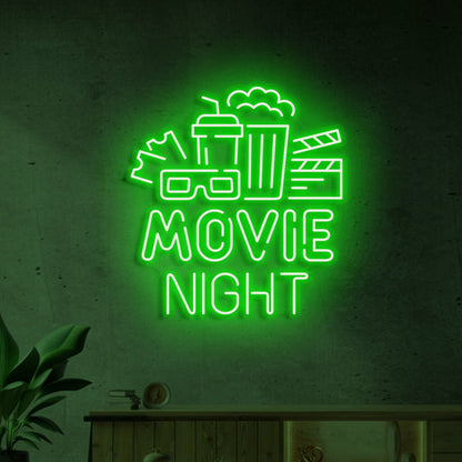 Movie Night Neon For Cinematic Evenings | Shineneon