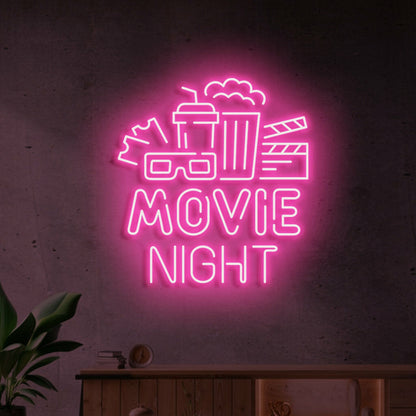 Movie Night Neon For Cinematic Evenings | Shineneon