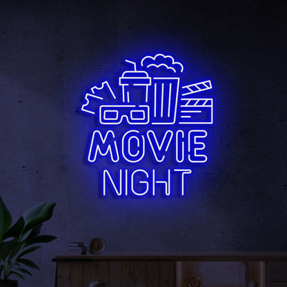 Movie Night Neon For Cinematic Evenings | Shineneon