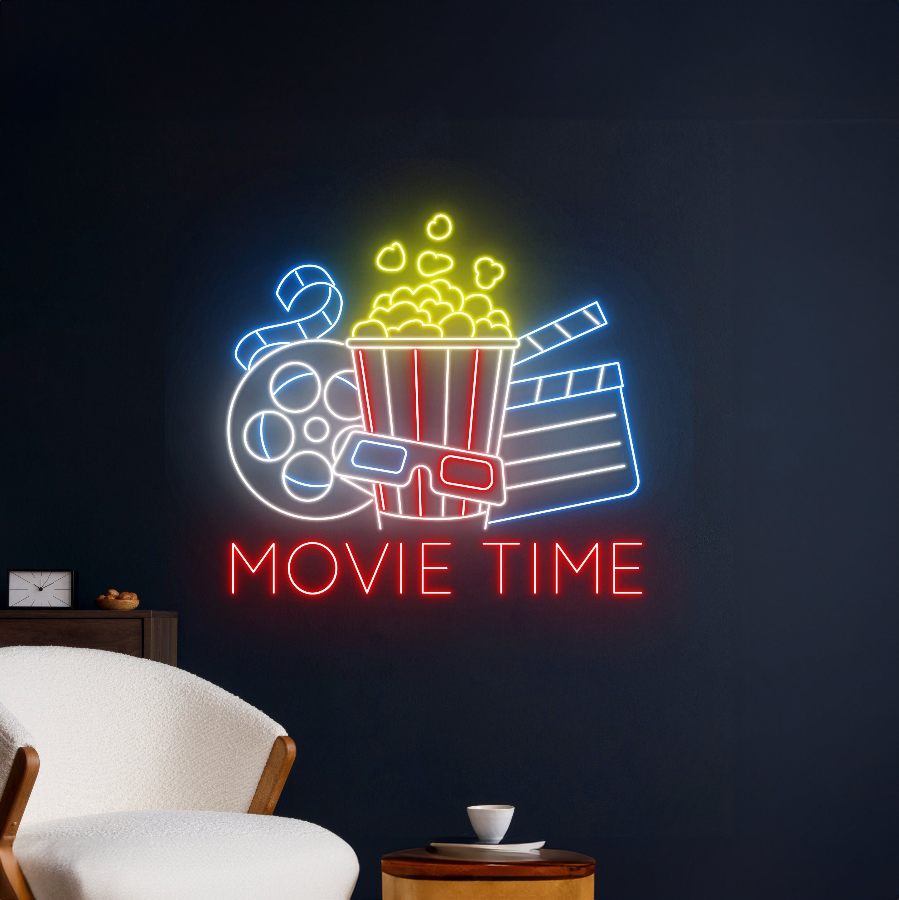 Movie Time Neon Sign | Shineneon