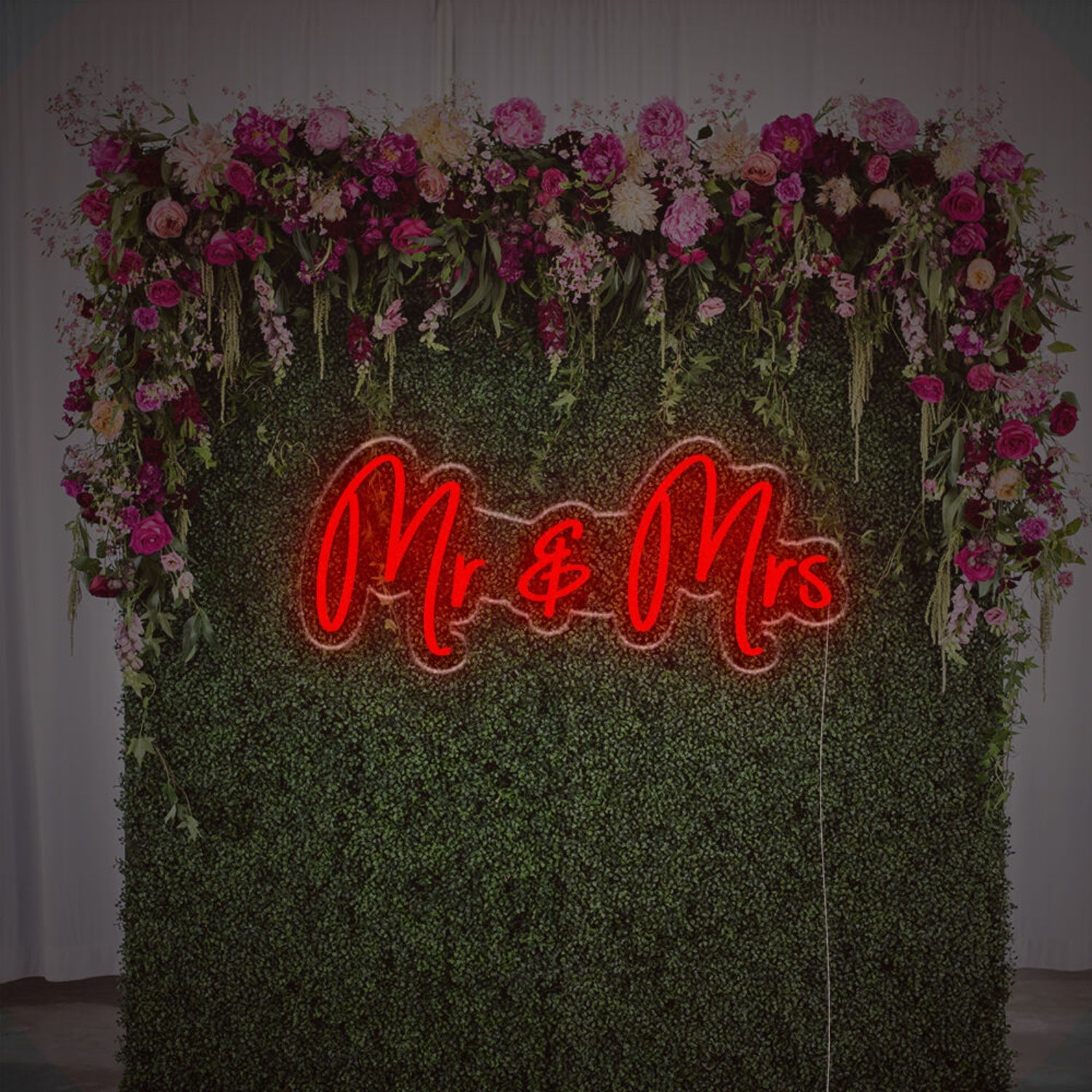 Mr And Mrs For Wedding Led Neon Sign | Shineneon