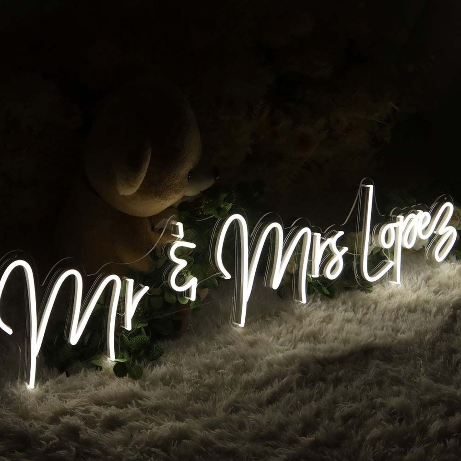 Mr And Mrs Lovers Led Neon Sign - Shineneon