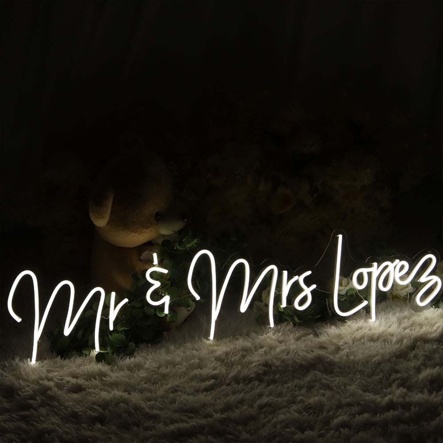 Mr And Mrs Lovers Led Neon Sign - Shineneon