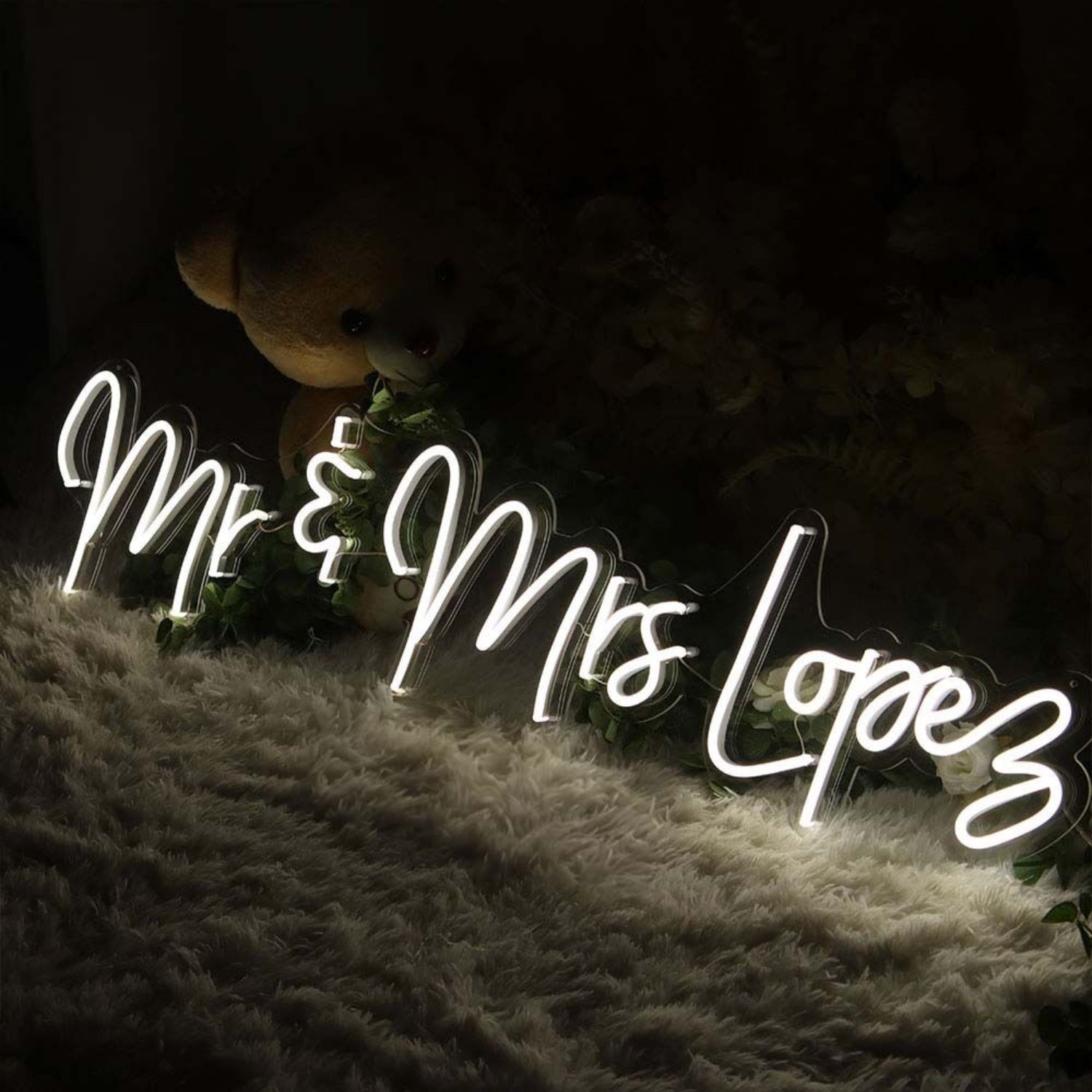 Mr And Mrs Lovers Led Neon Sign - Shineneon
