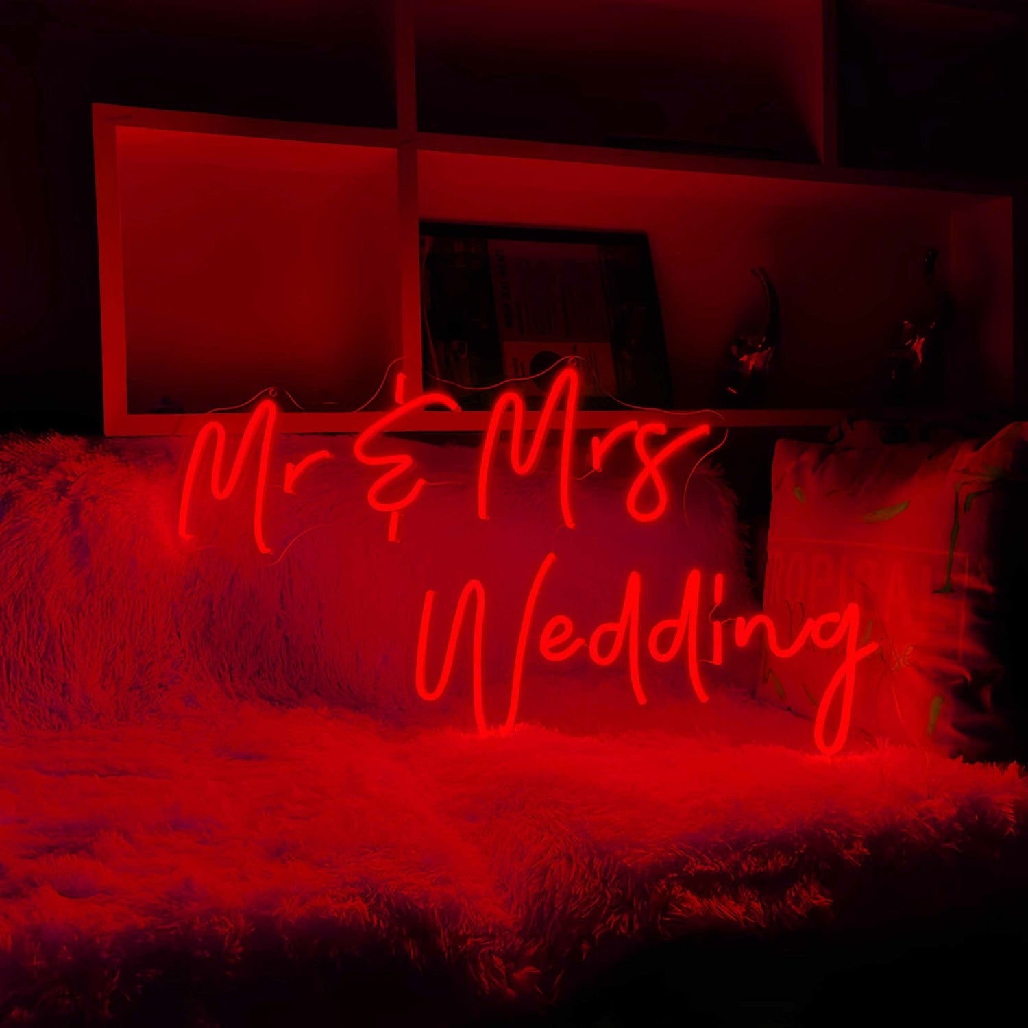 Mr And Mrs Wedding Decor Neon Sign | Shineneon