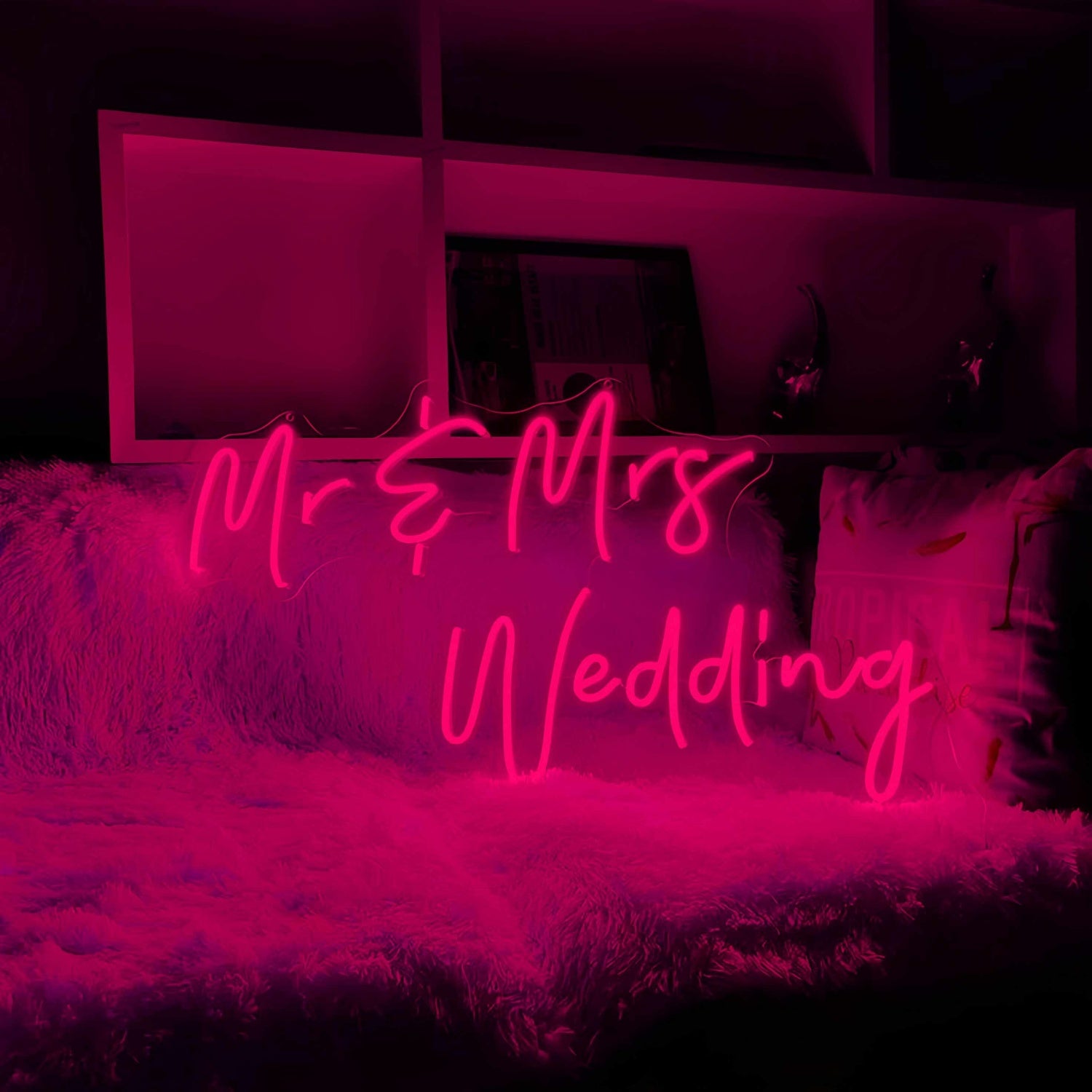 Mr And Mrs Wedding Decor Neon Sign | Shineneon