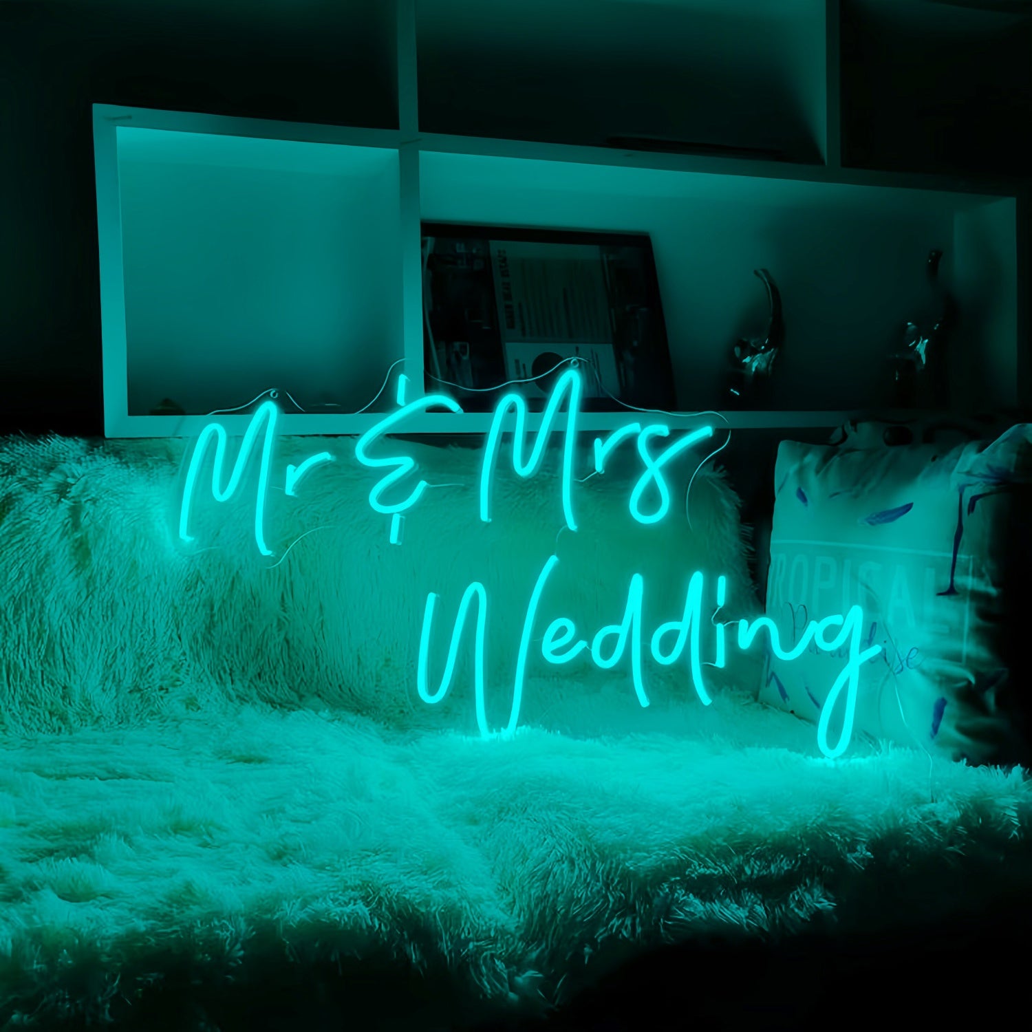 Mr And Mrs Wedding Decor Neon Sign | Shineneon