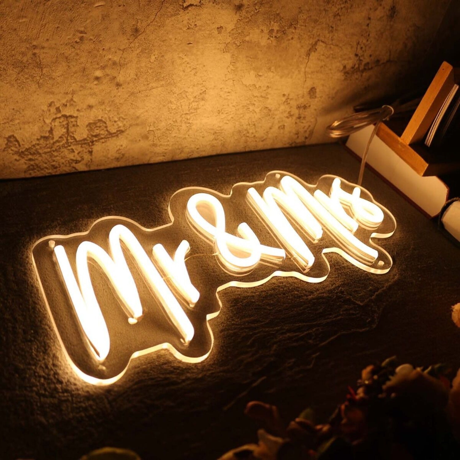 Mr And Mrs Yellow Neon Sign | Shineneon