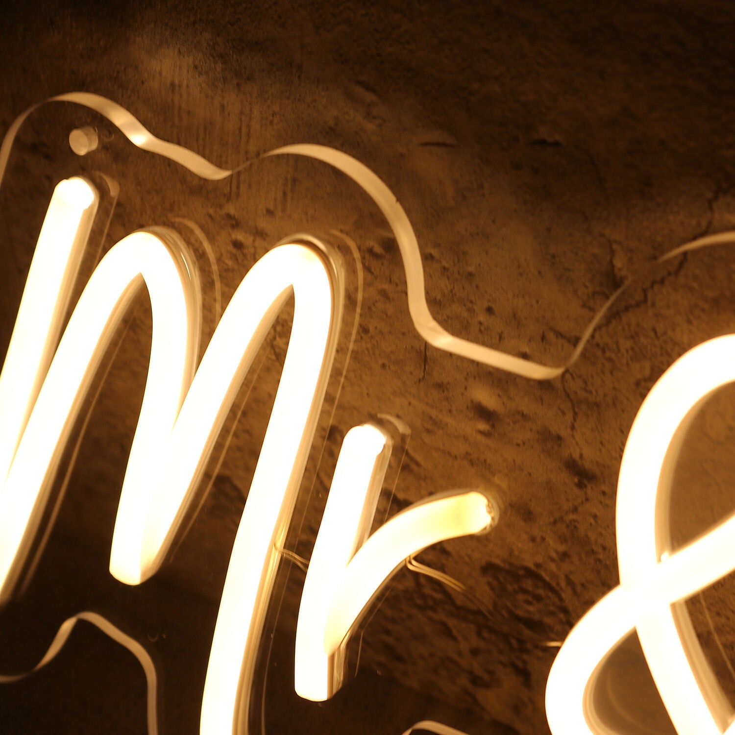 Mr And Mrs Yellow Neon Sign | Shineneon