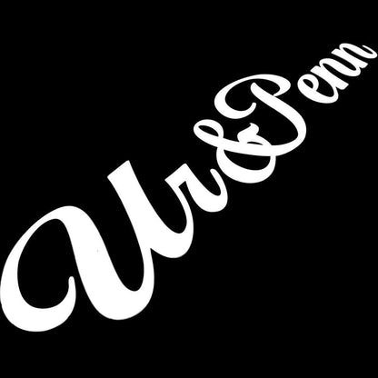 Mr And Penn 3D Frontlit Letters Metal Led Sign