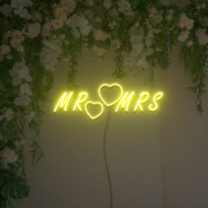 Mr Love Mrs Neon Sign For Home Party | Shineneon