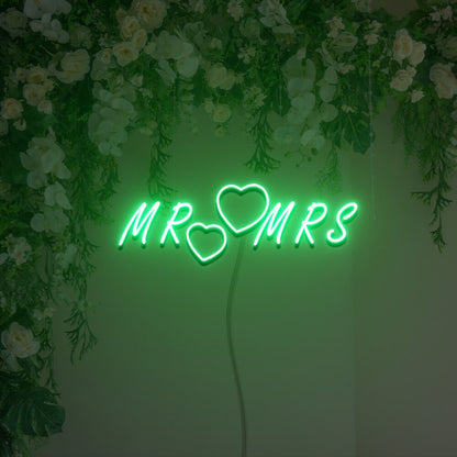 Mr Love Mrs Neon Sign For Home Party | Shineneon