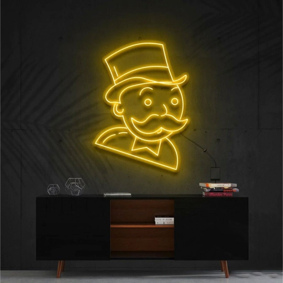 Mr Money Bags Led Sign Business Neon Sign - Shineneon