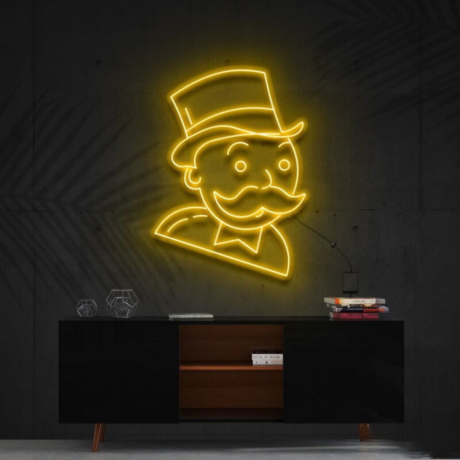 Mr Monopoly Led Neon Sign For Game Rooms | Shineneon