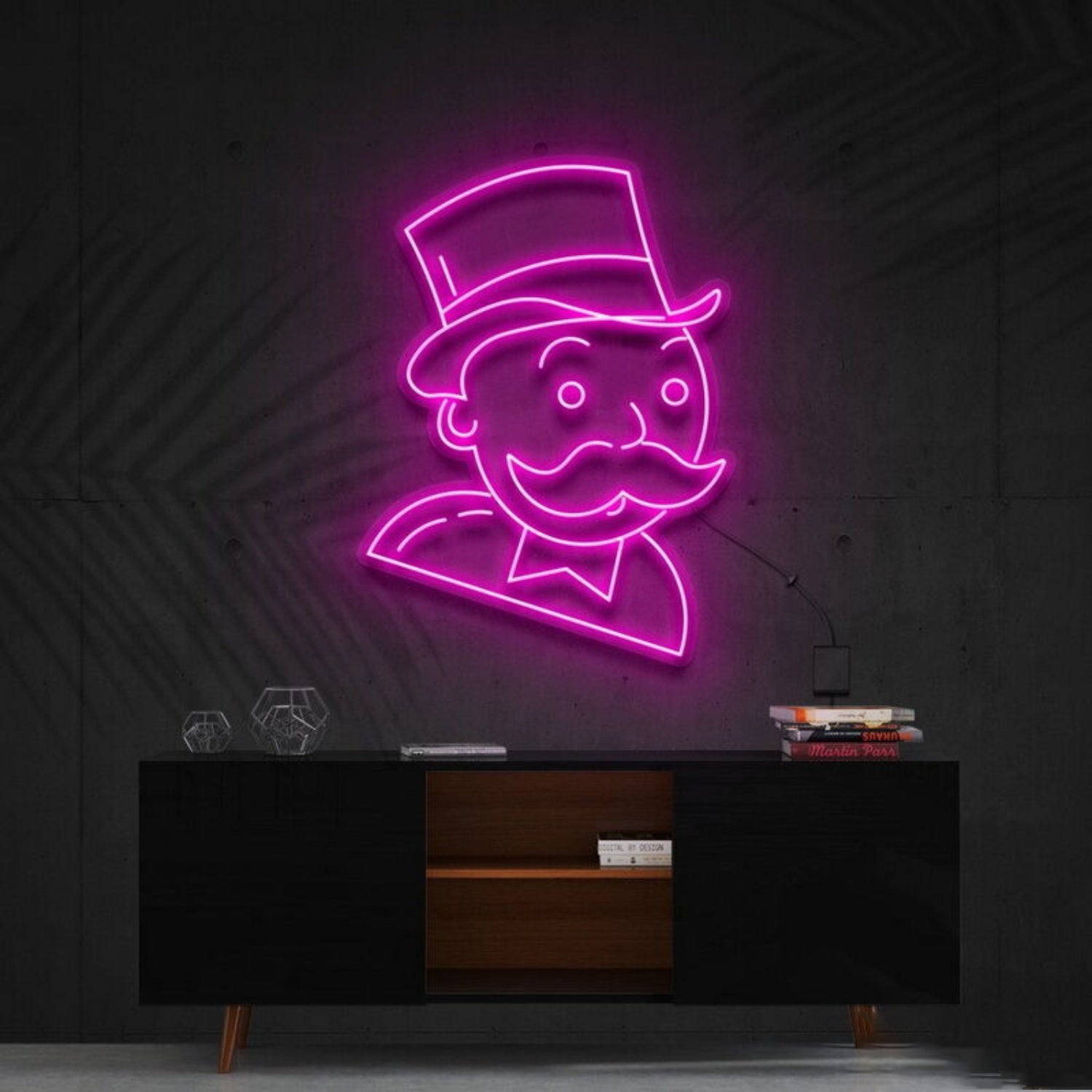 Mr Monopoly Led Neon Sign For Game Rooms | Shineneon