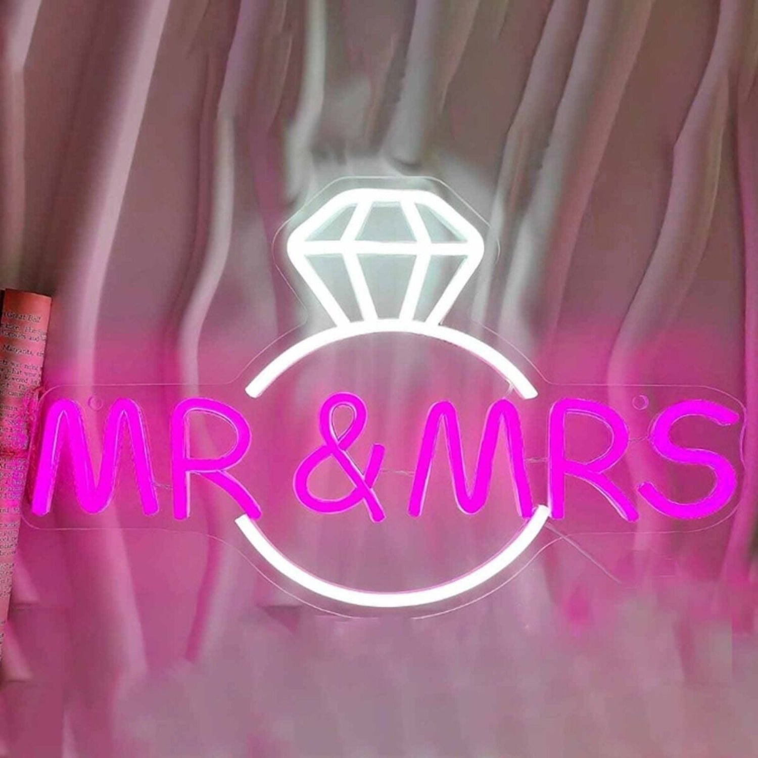 Mr Mrs Diamonds Neon Sign | Shineneon