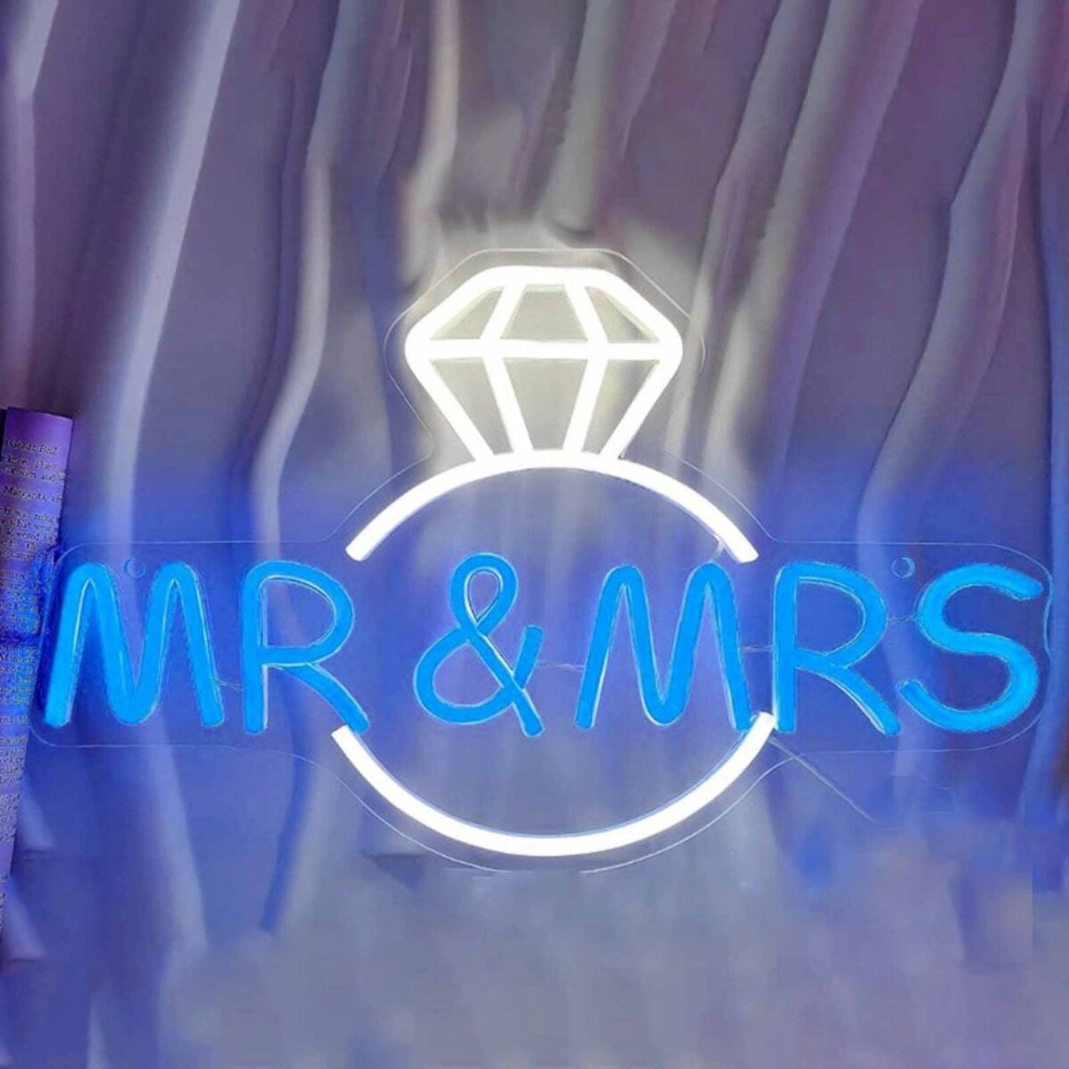 Mr Mrs Diamonds Neon Sign | Shineneon