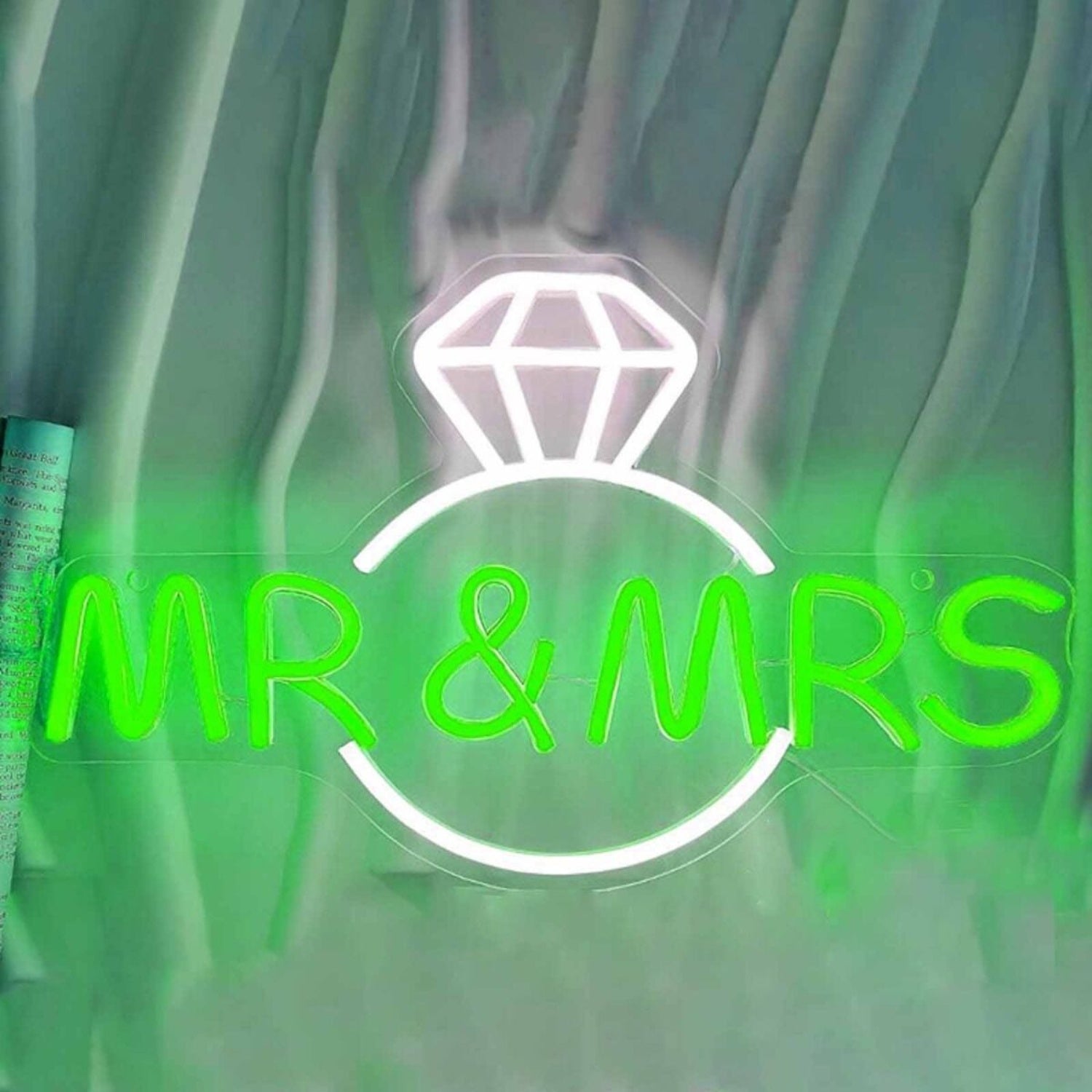 Mr Mrs Diamonds Neon Sign | Shineneon