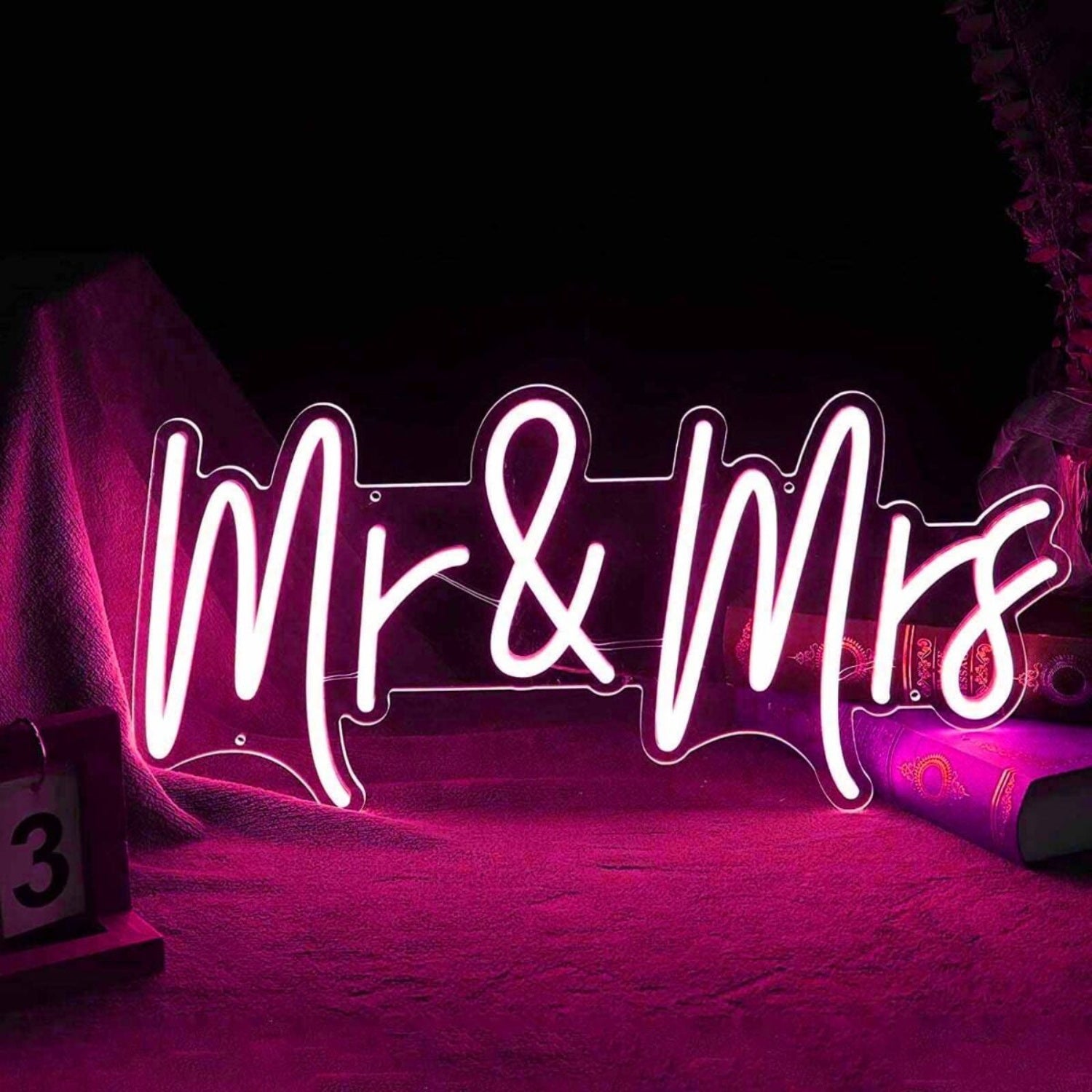 Mr Mrs Neon Marking The Union Of Two Souls | Shineneon