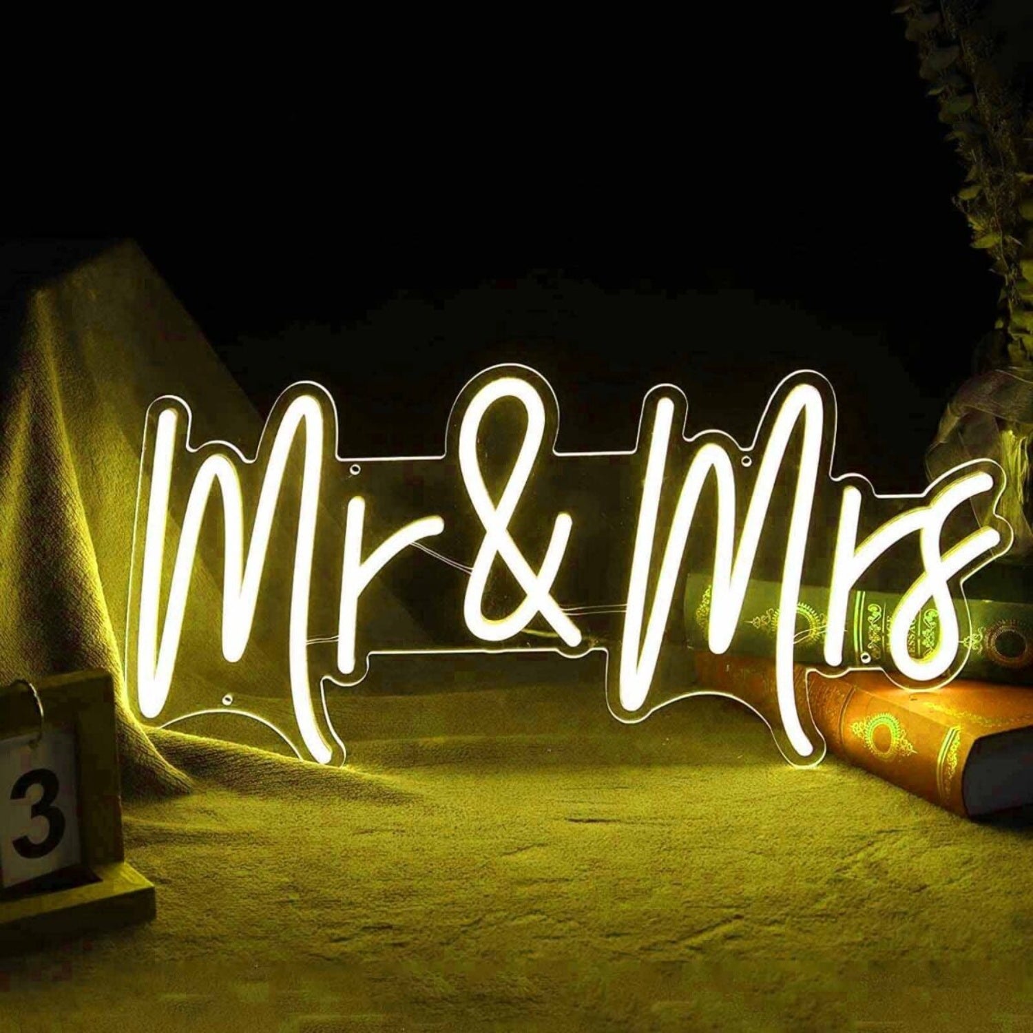 Mr Mrs Neon Marking The Union Of Two Souls | Shineneon