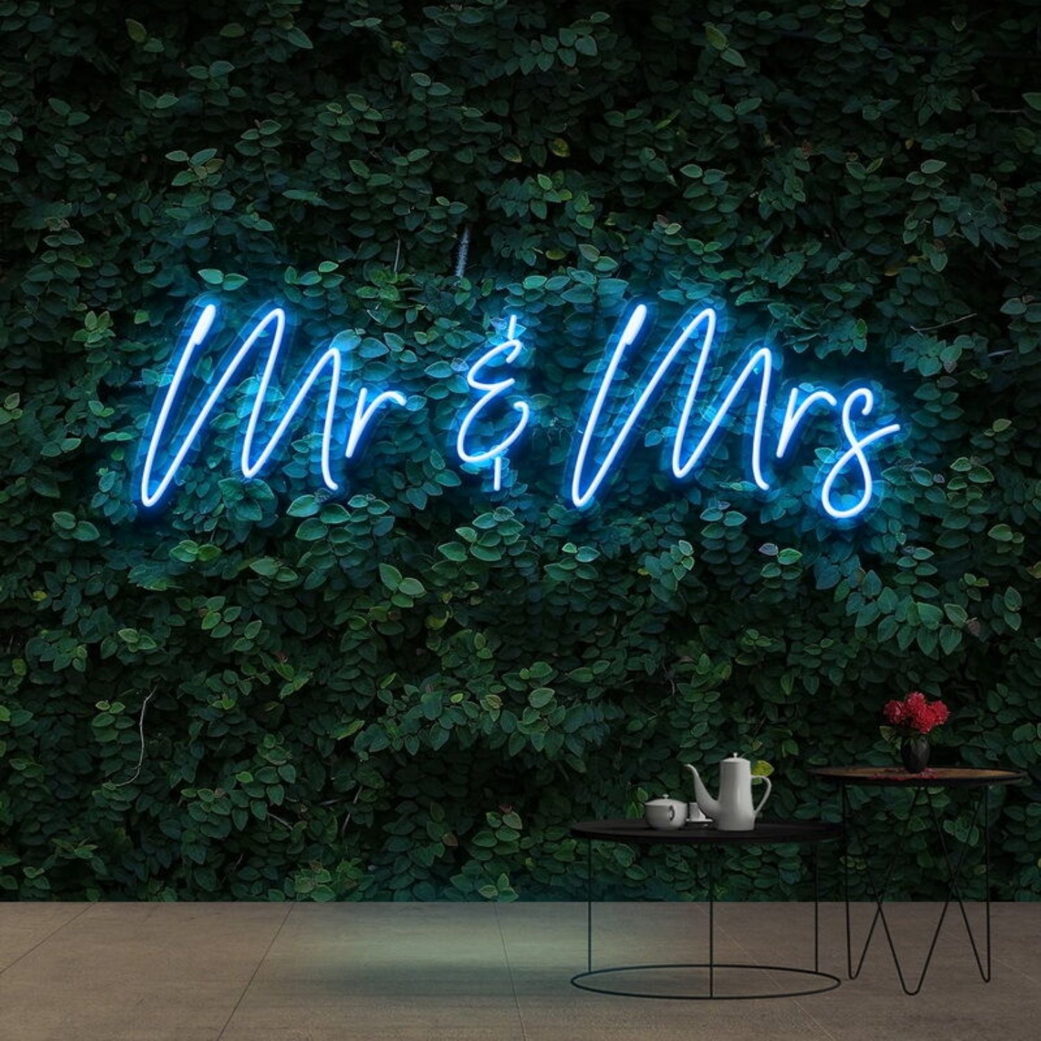 Mr Mrs Neon Sign For Wedding Decor And Romantic Settings | Shineneon