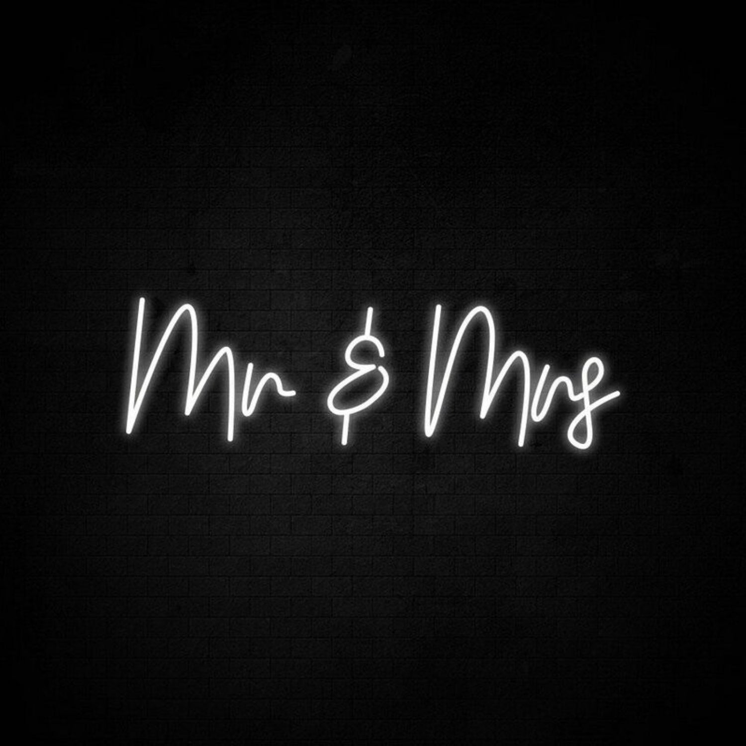 Mr Mrs Neon Sign Ideal For Wedding Celebrations | Shineneon