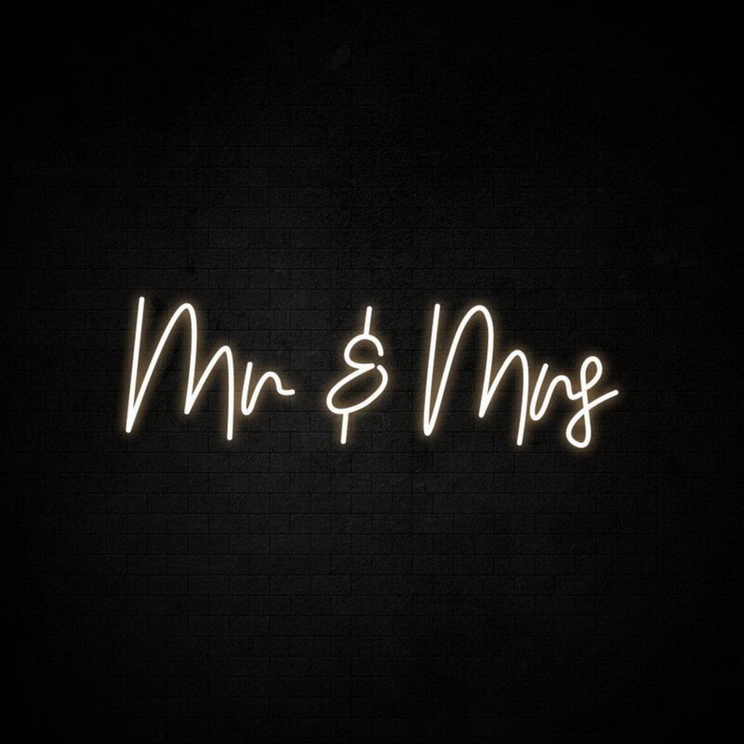 Mr Mrs Neon Sign Ideal For Wedding Celebrations | Shineneon