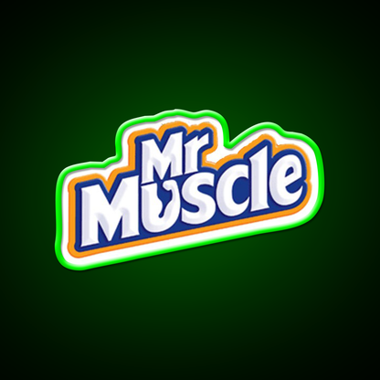 Mr Muscle Gym Fitness Led Neon Sign Rgb Color