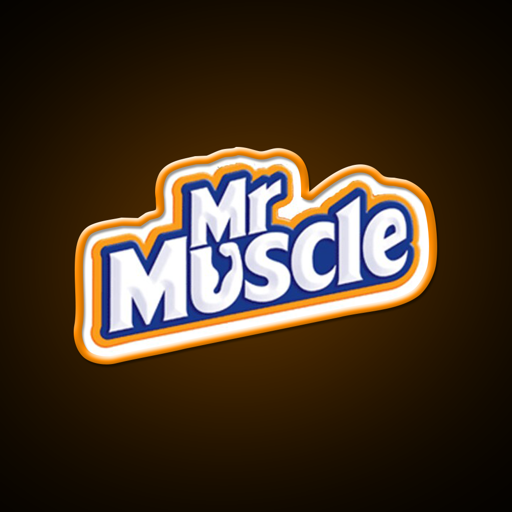 Mr Muscle Gym Fitness Led Neon Sign Rgb Color