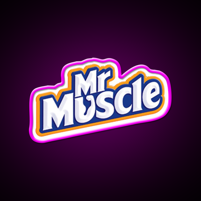 Mr Muscle Gym Fitness Led Neon Sign Rgb Color