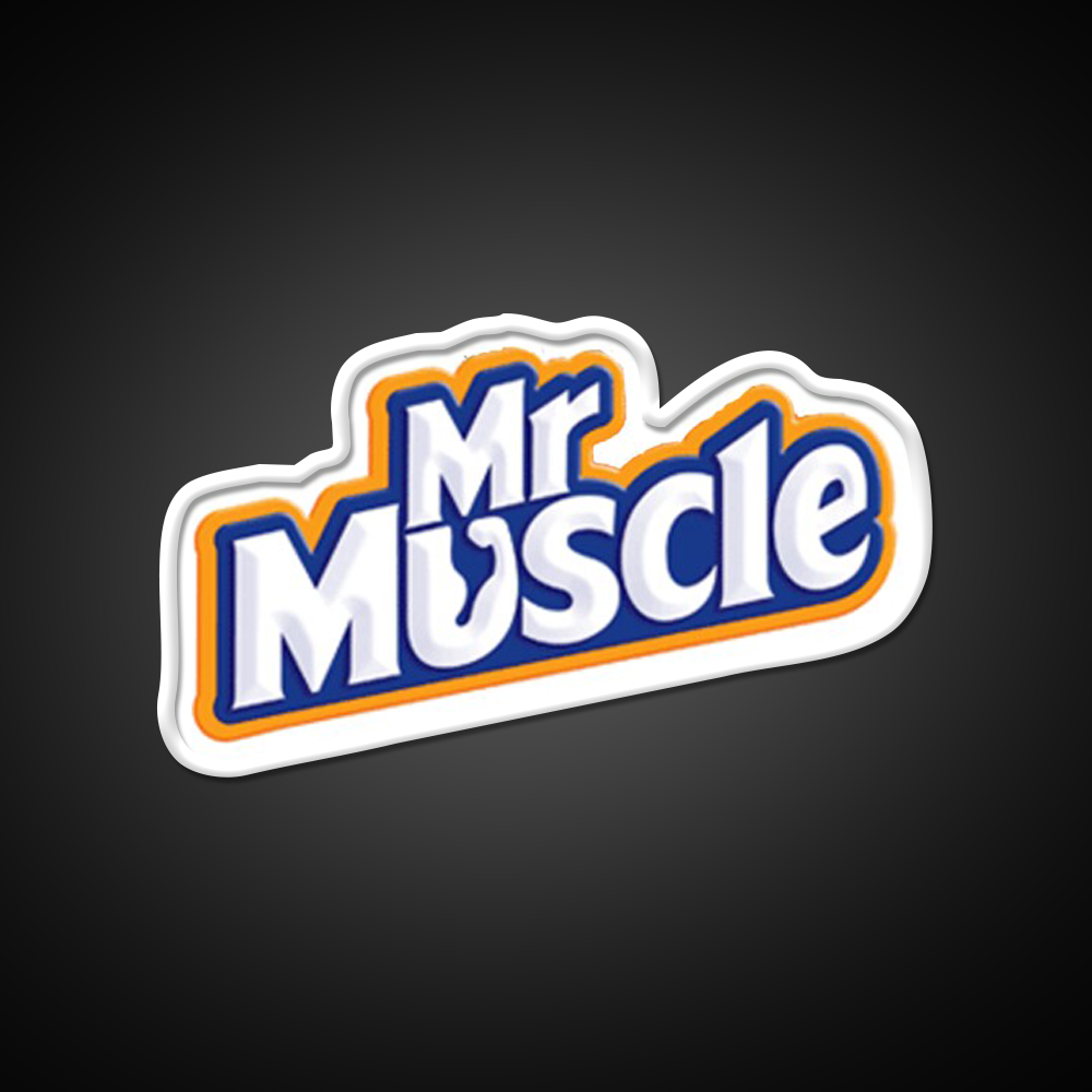 Mr Muscle Gym Fitness Led Neon Sign Rgb Color
