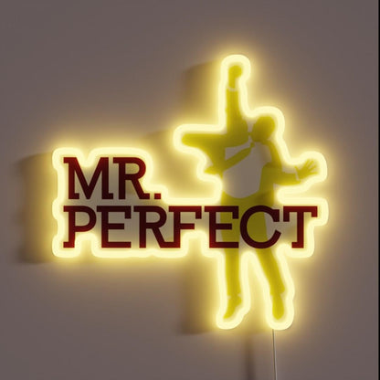 Mr Perfect Rgb Led Neon Sign - Custom LED neon sign front view