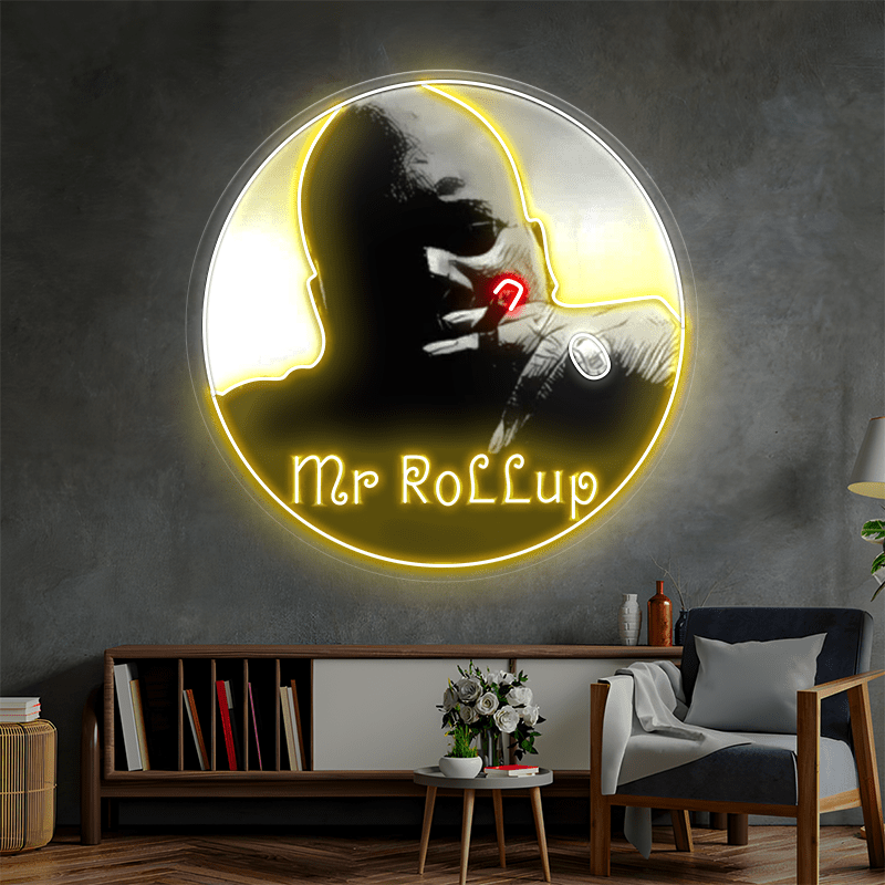 Mr RoLLup Custom LED Neon Sign - Shineneon