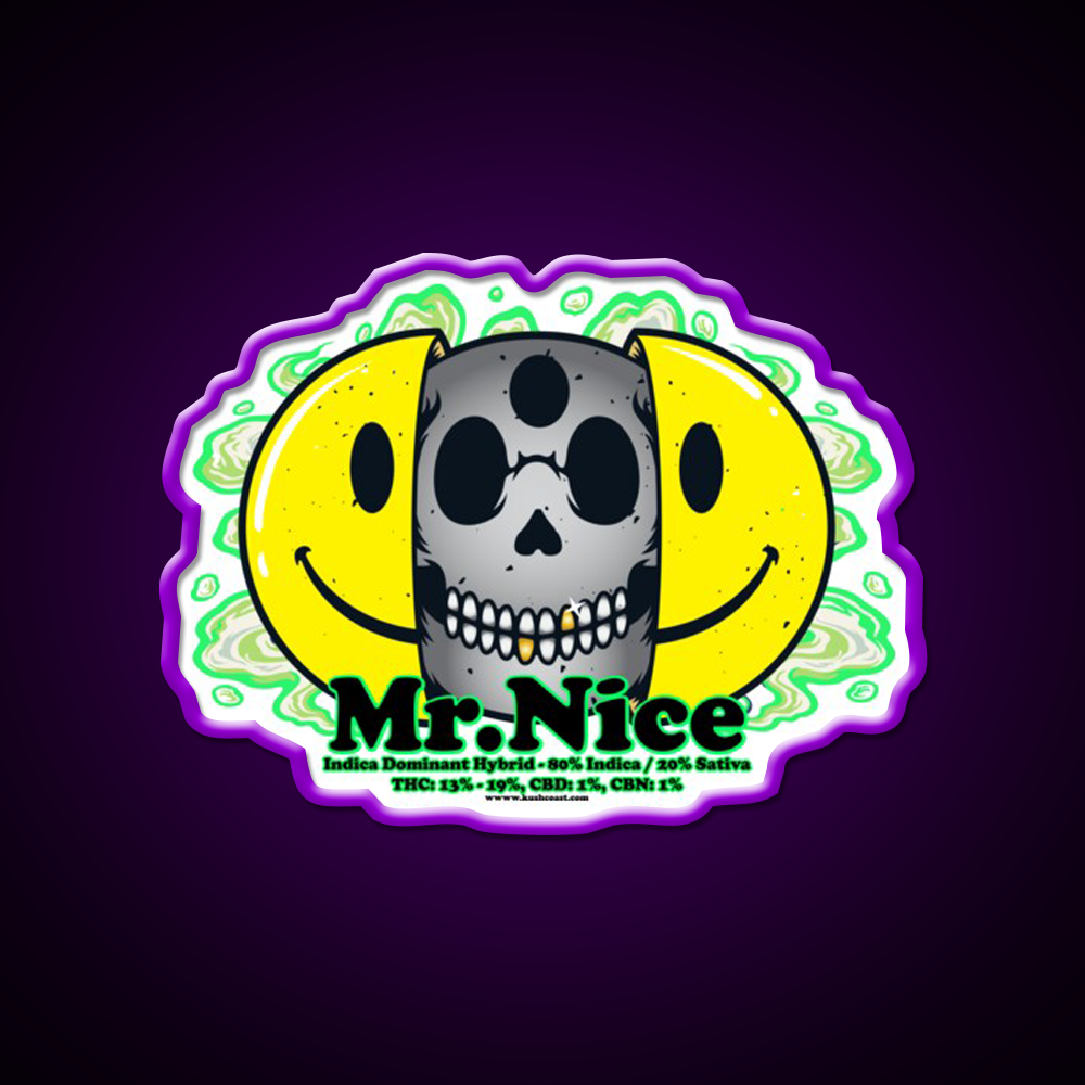Mrnice Strain Art Hemp Inspired Green Leaf Led Neon Sign Rgb Color - LED neon sign view 9