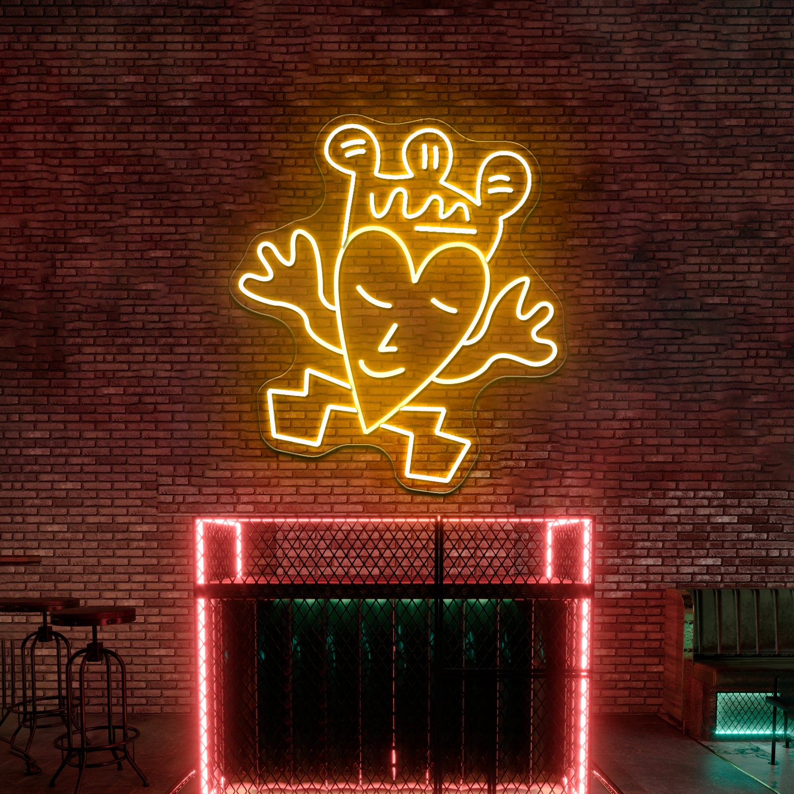 Mrs Heartbreak Artistic Neon Signs Wall Art Led Signs | Shineneon