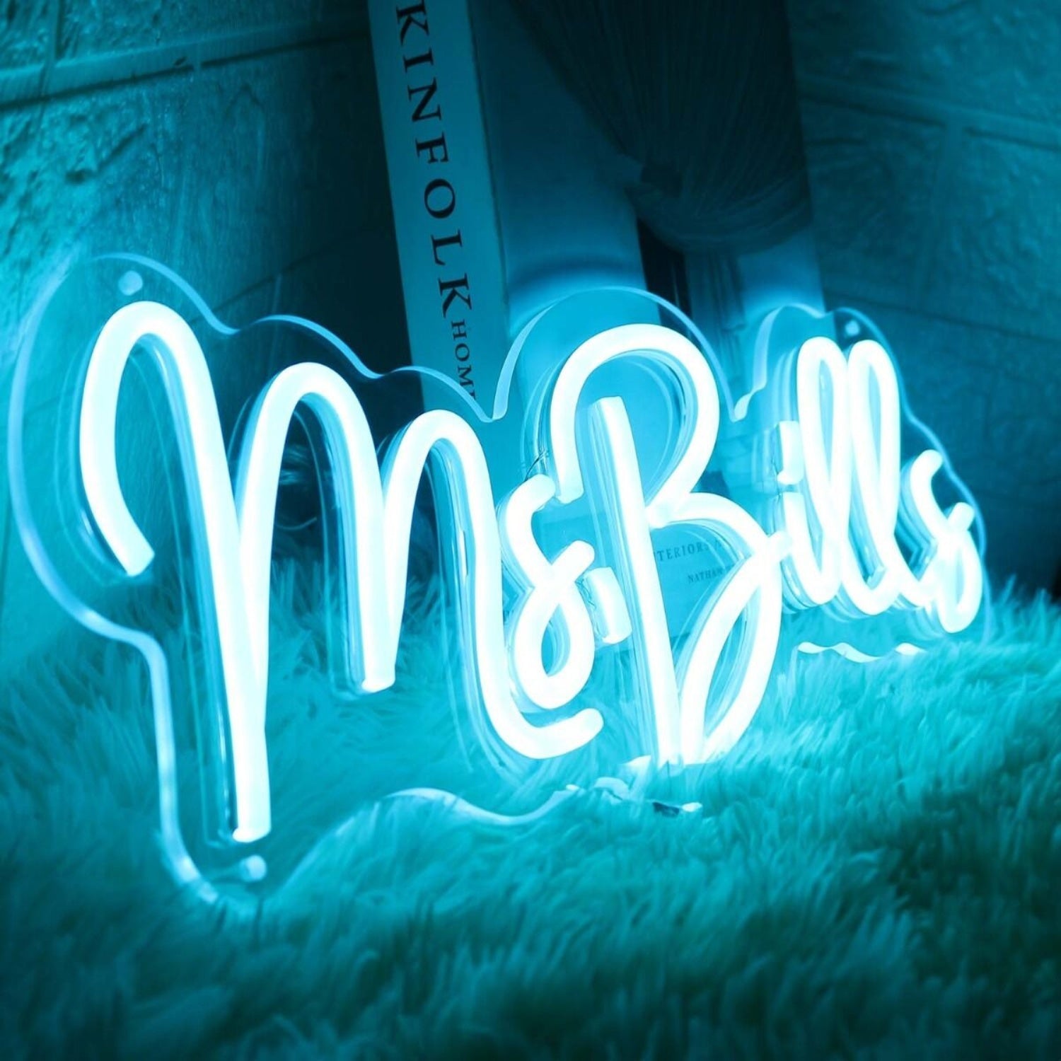 Ms Bills Blue Led Neon Sign - Shineneon