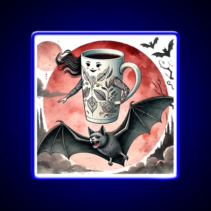 Ms Coffee Nocturnal Cafe Led Neon Sign Espresso Bar Art Rgb Color