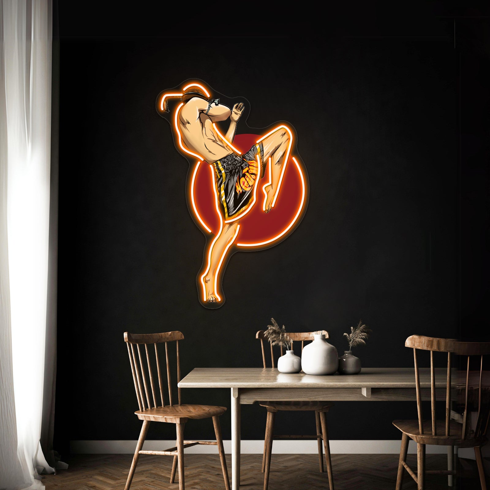 Muay Thai Artwork Neon Sign Led | Shineneon